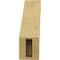 Ekena Millwork 3-inch W x 10-inch D x 10-inch H Balboa Rough Cedar Woodgrain TimberThane Knee Brace, Primed BRCUR03X10X10BOARCPR - alternate 6
